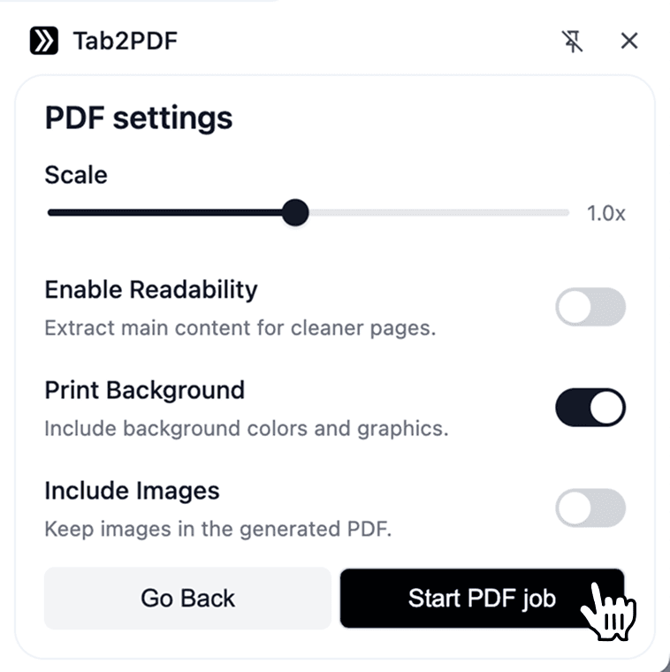 Step 3 – Review and submit